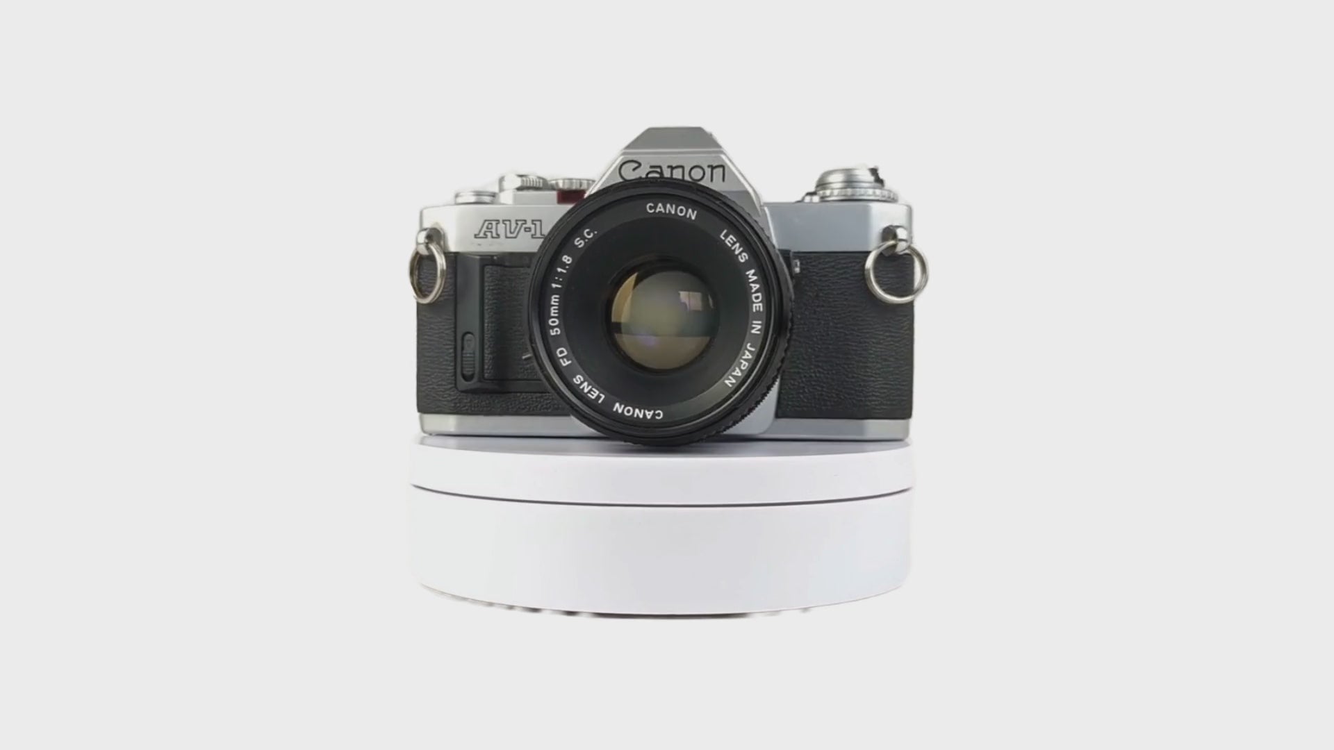 Canon AV 1 ビンテージ 35mm 一眼レフ フィルム カメラ プライム 50mm