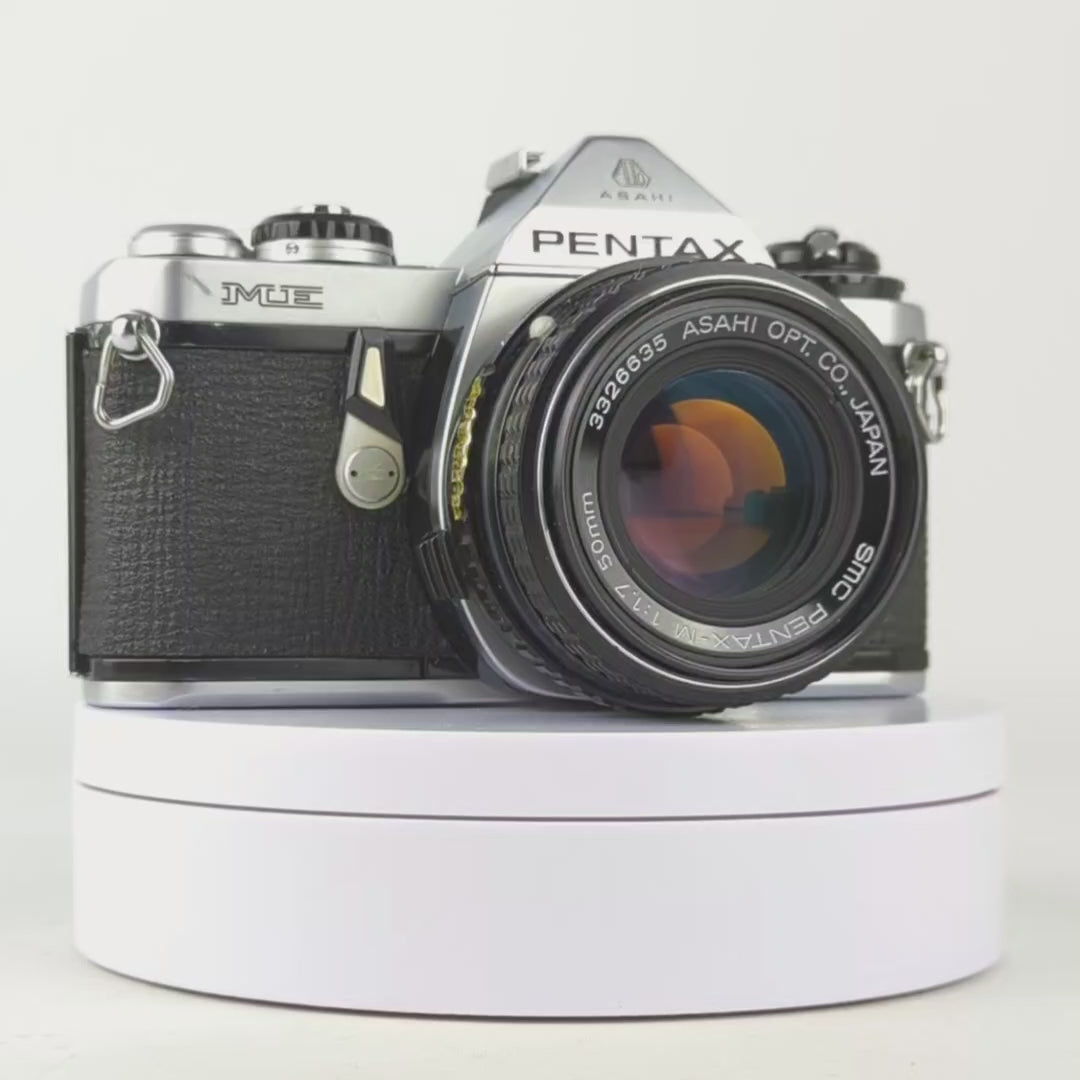 Pentax ME Vintage SLR 35mm Film Camera with f/1.2 50mm Prime Lens - Film Camera Store