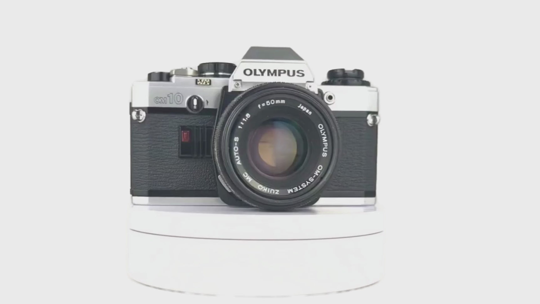 Olympus OM-10 Vintage 35mm Film Camera w/ F/1.8 50mm Lens - Film Camera Store
